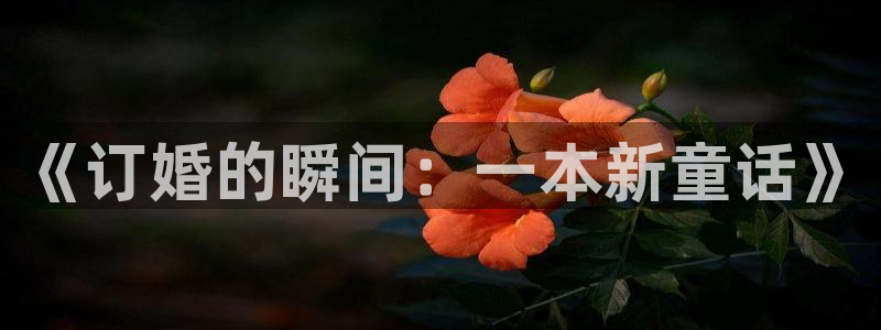 歪歪漫画免费漫画首页：《订婚的瞬间：一本新童话》